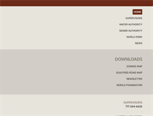 Tablet Screenshot of guilfordtwp.us